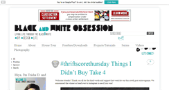 Desktop Screenshot of blackandwhiteobsession.com